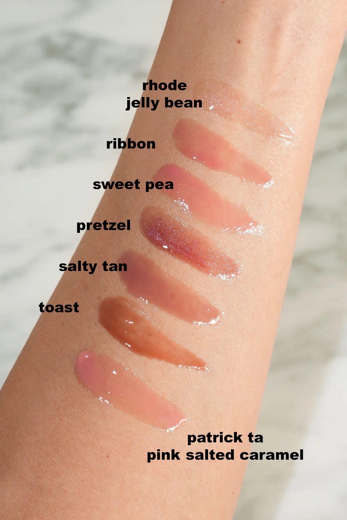 Full face look with Candy Apple blush and Sweet Pea lip