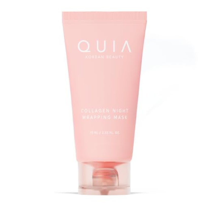 QUIA collagen overnight wrapping mask product tube